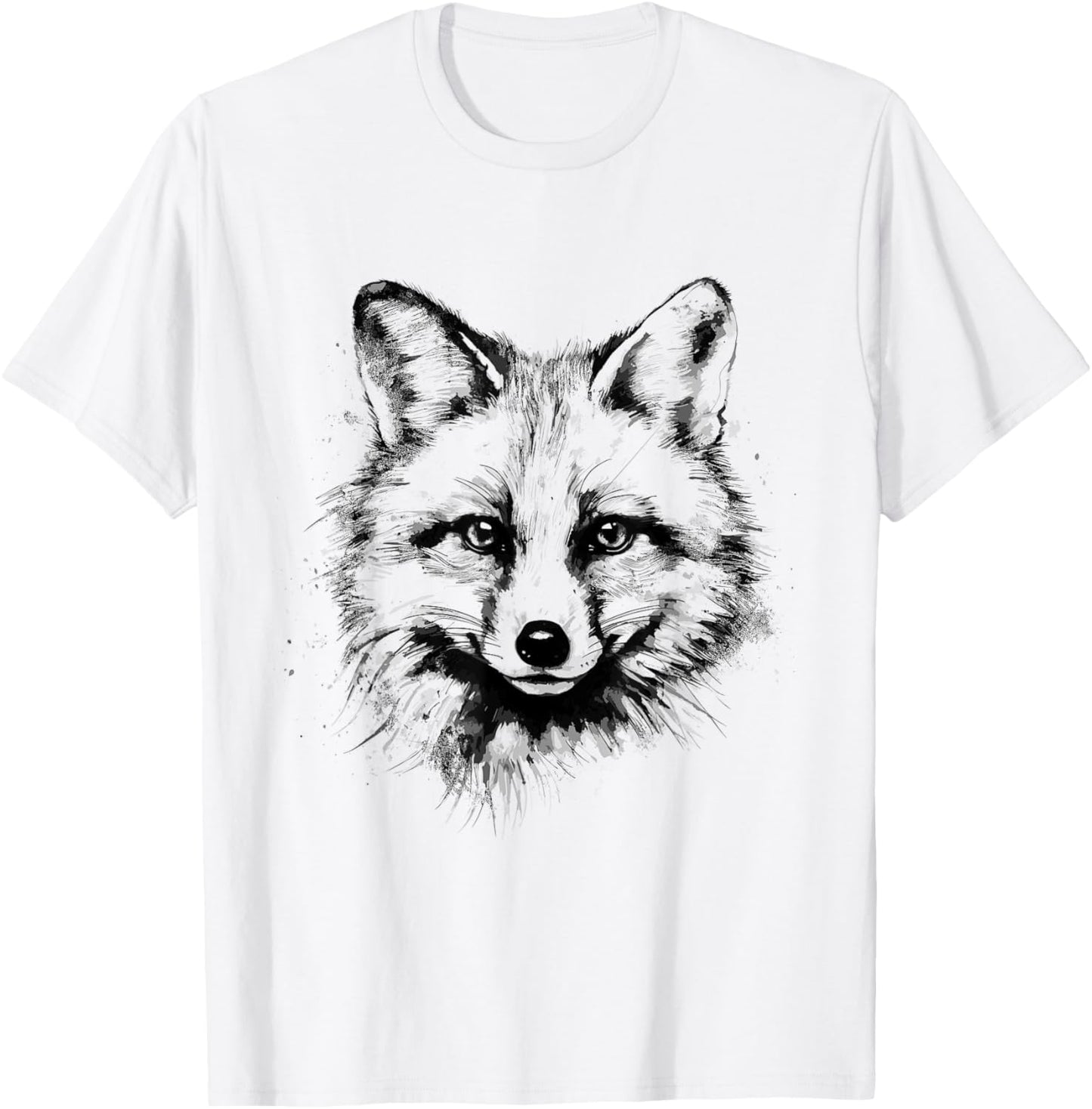Arctic Fox Artic Animals Cute Artic Fox Lover T-Shirt - T-Shirt | White