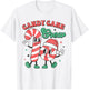 Candy Cane Crew Christmas Xmas Love Candy Boys Girls Kids T-Shirt - T-Shirt | White