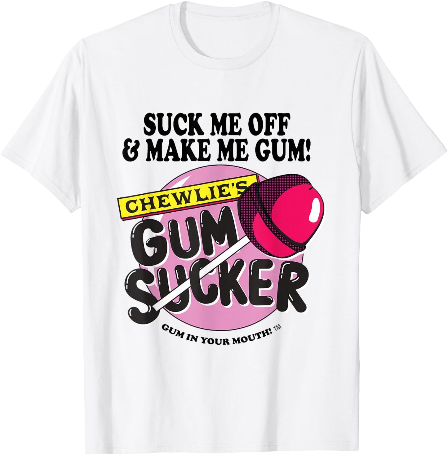 Kevin Smith Clerks 3 Chewlie's Gum Sucker Lolly Pop Logo T-Shirt - T-Shirt | White