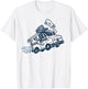 Postal Service Mailman Truck T-Shirt - T-Shirt | White