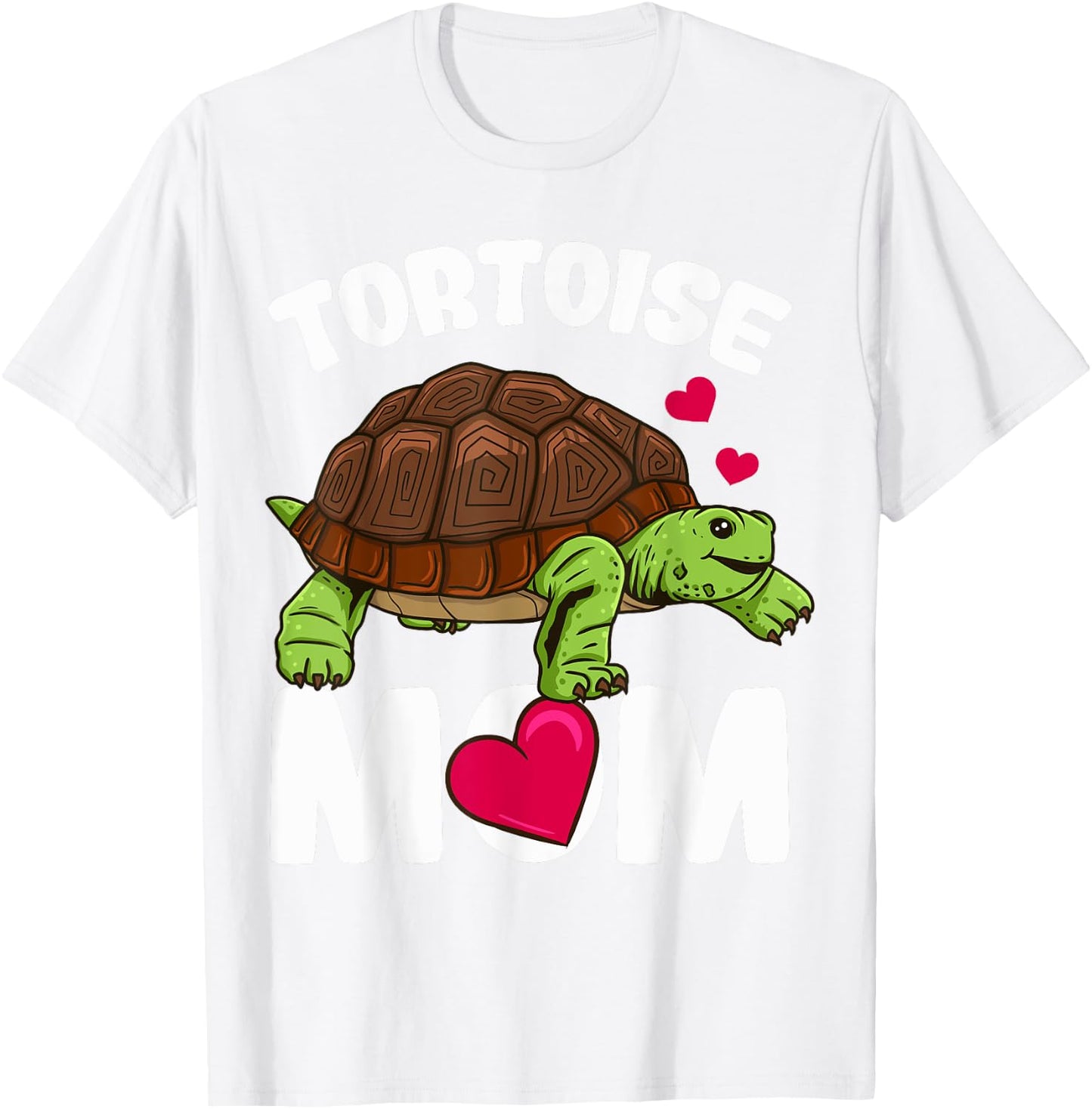 Tortoise Mom T-Shirt - T-Shirt | White