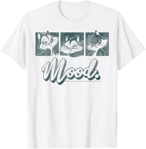Looney Tunes Pussyfoot Mood Panels T-Shirt - T-Shirt | White