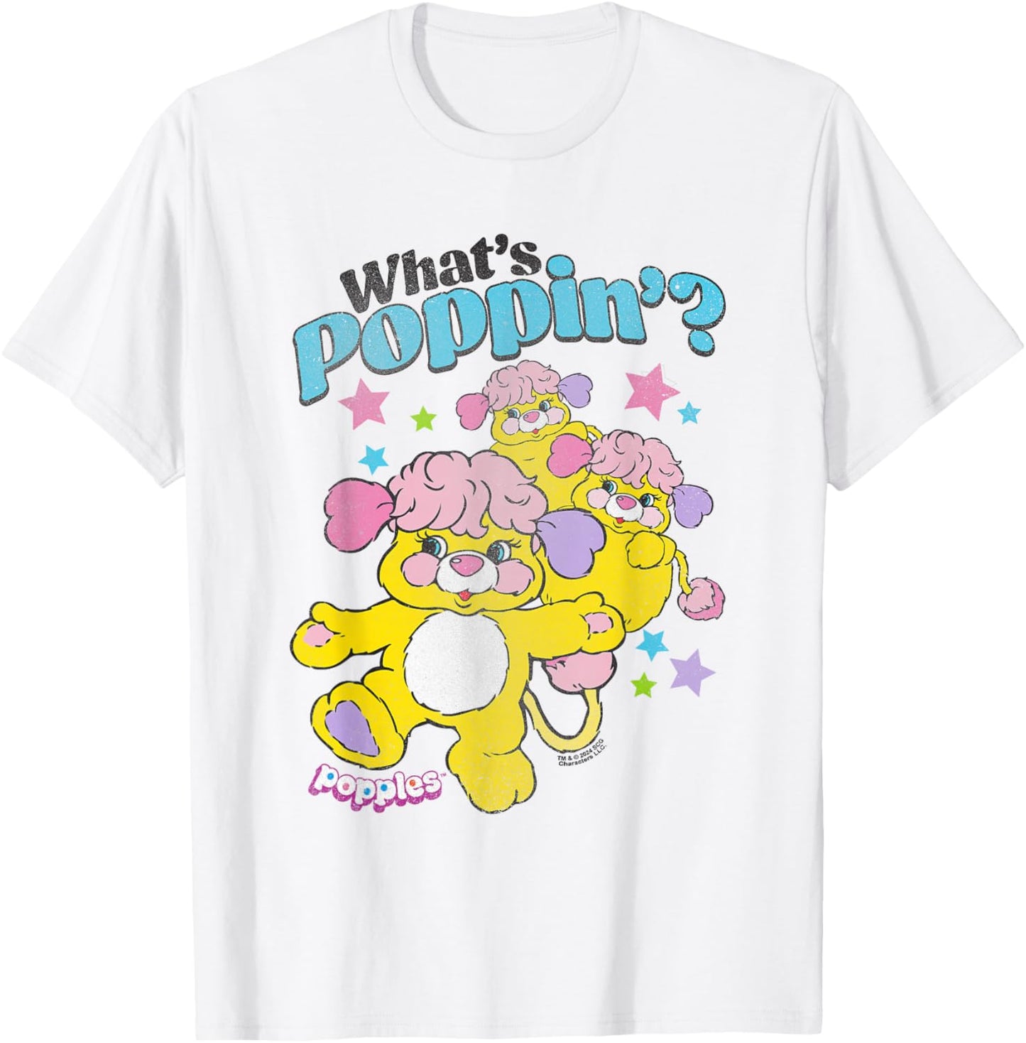 Popples Whats Poppin T-Shirt - T-Shirt | White