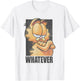 Garfield Whatever Retro Vintage Grumpy Orange Cat Poster T-Shirt - T-Shirt | White