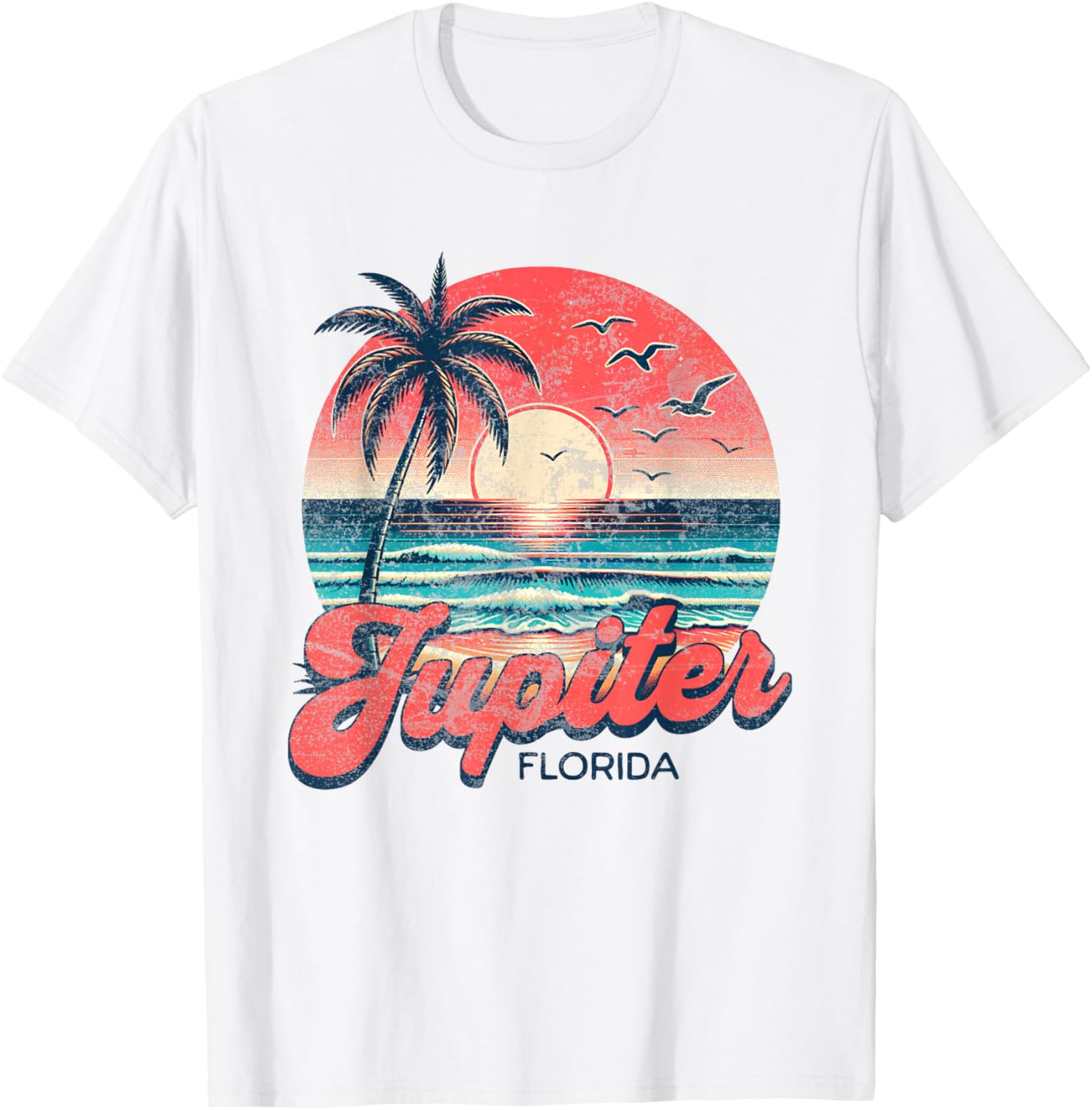 Jupiter Florida T-Shirt - T-Shirt | White