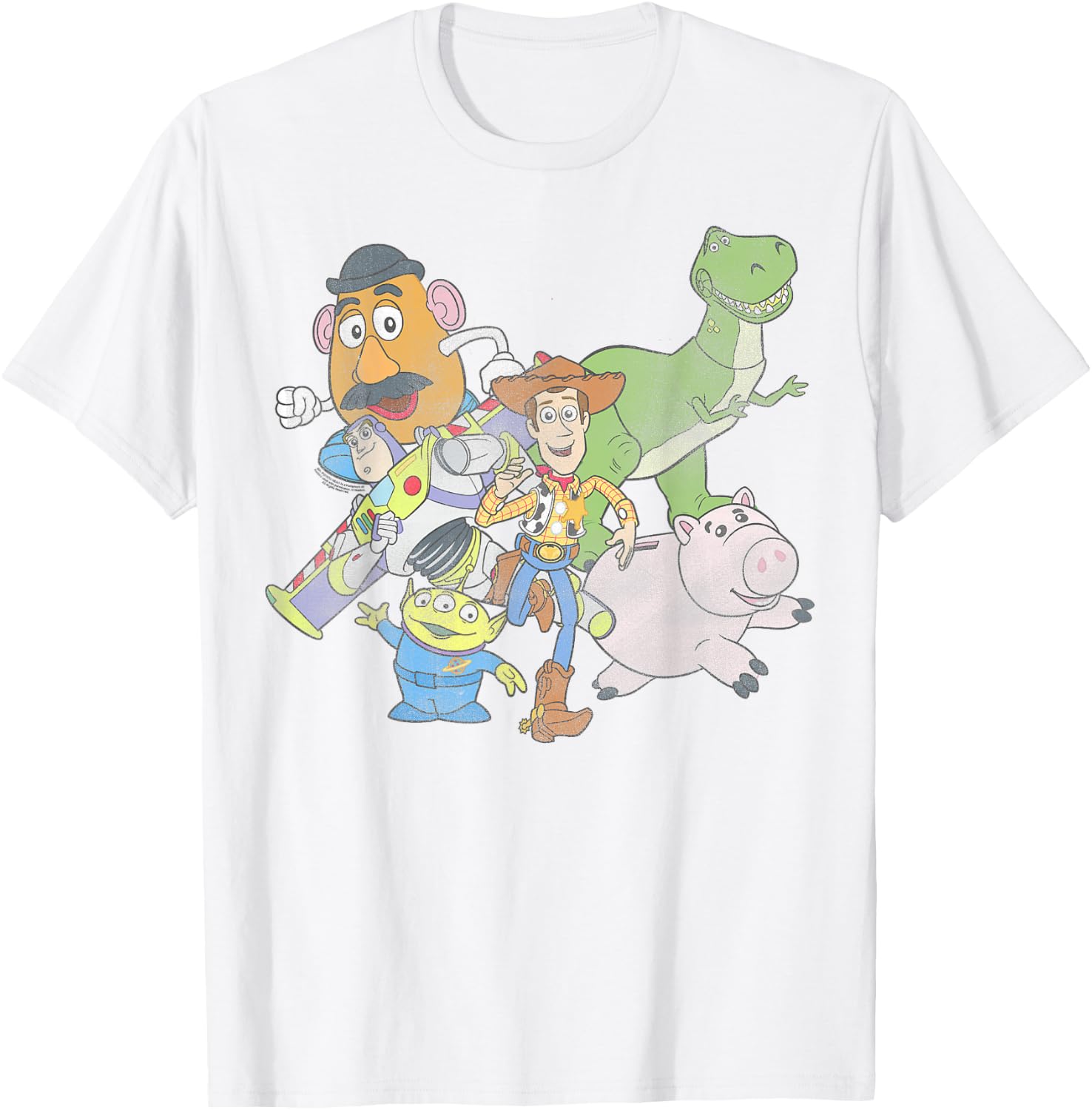 Disney Pixar toy Story Classic Group Shot T-Shirt - T-Shirt | White