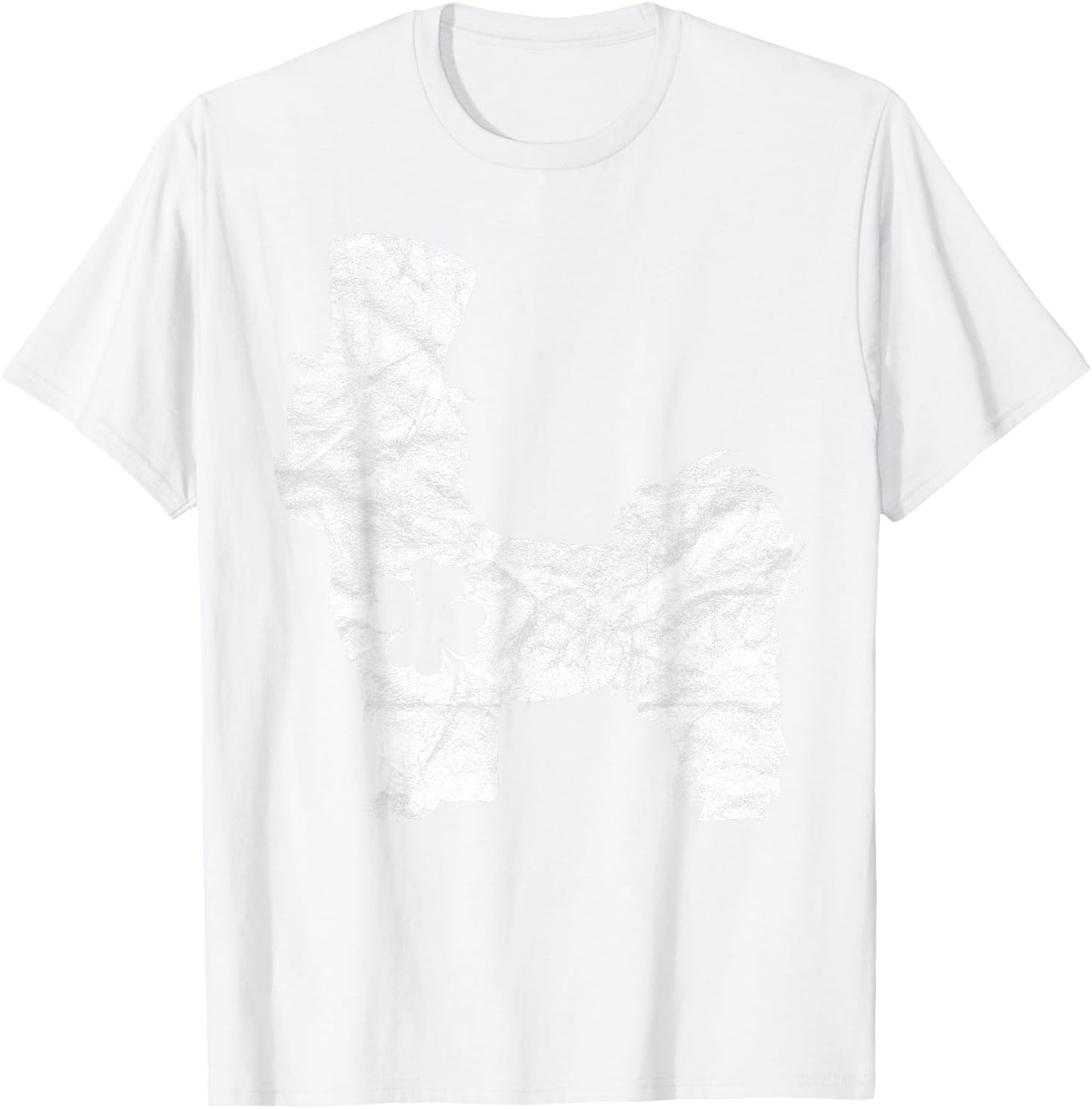 Retro Shih Tzu Hat Gift Irish Shamrock Dog St Patrick's Day T-Shirt - T-Shirt | White