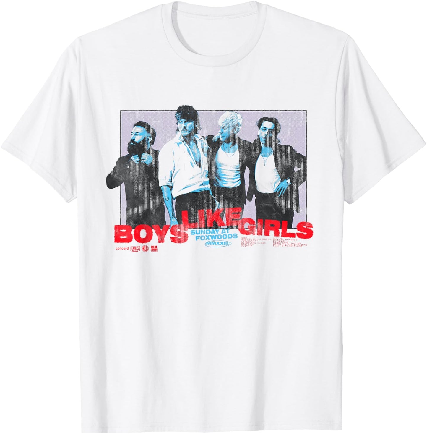 BOYS LIKE GIRLS - Photo Logos T-Shirt - T-Shirt | White