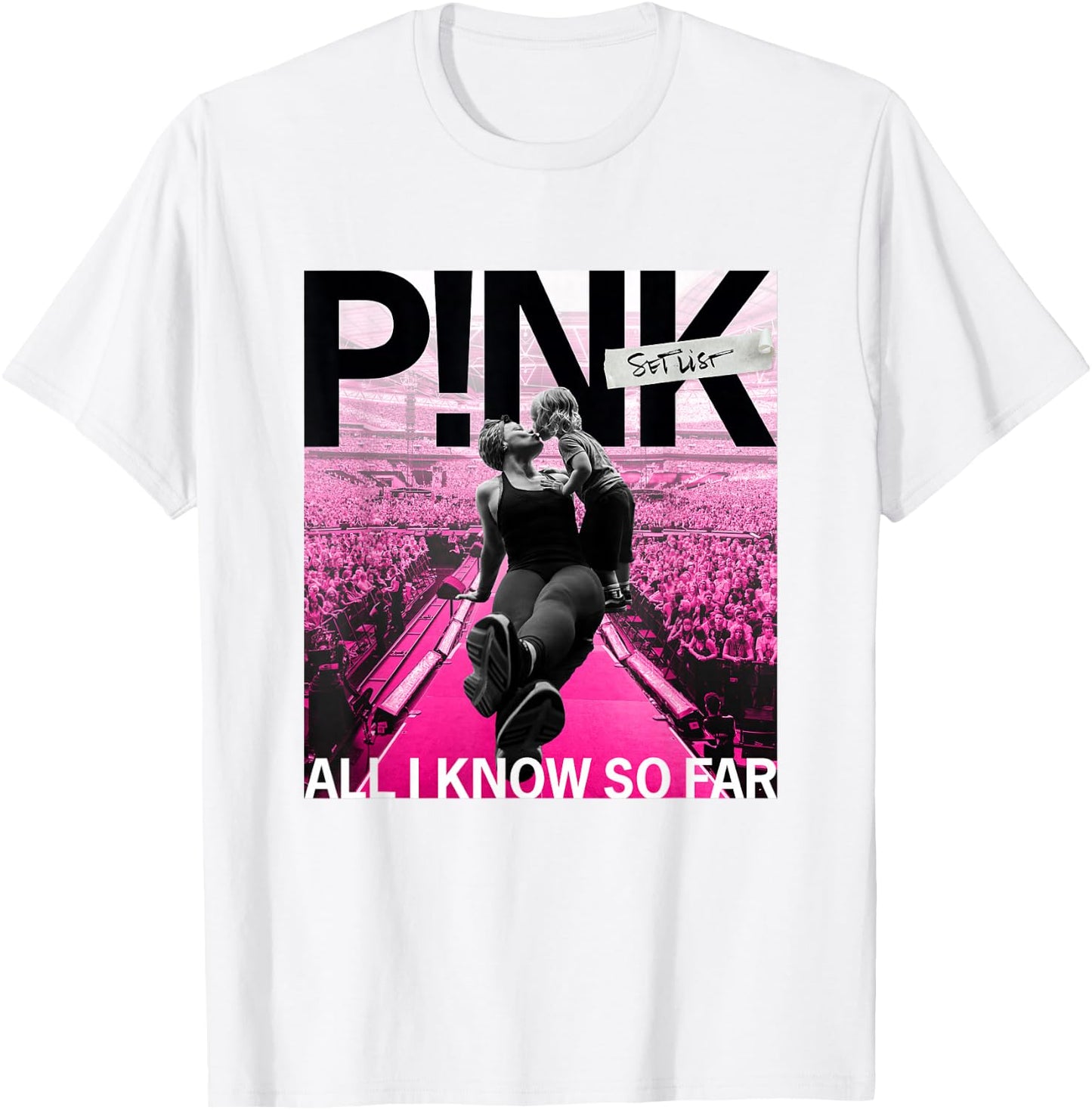 Pink Official All I Know So Far T-Shirt - T-Shirt | White