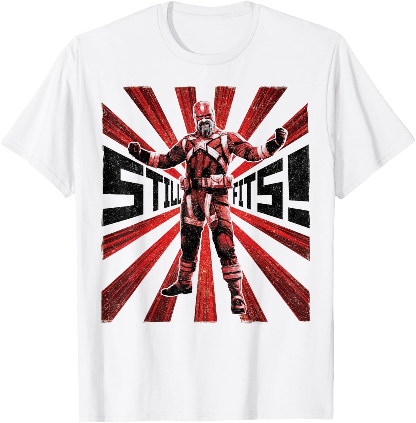 Marvel Black Widow Red Guardian Still Fits T-Shirt - T-Shirt | White