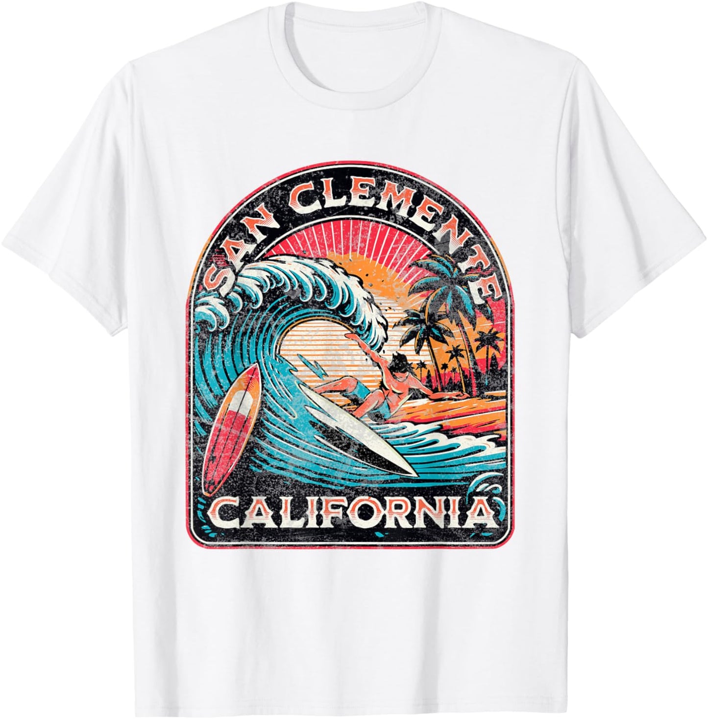 San Clemente T-Shirt - T-Shirt | White