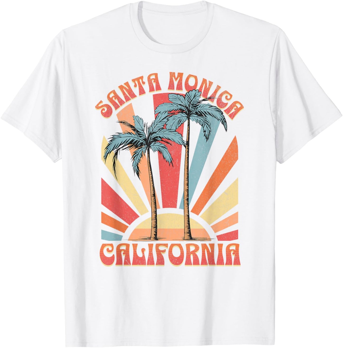 Santa Monica T-Shirt - T-Shirt | White
