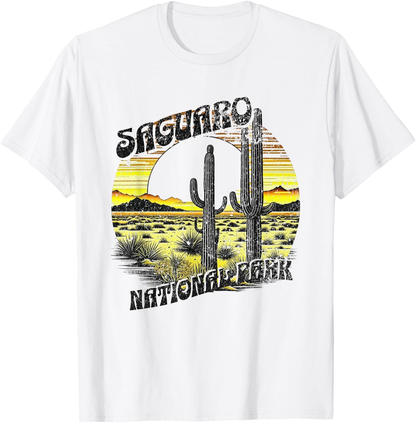 Saguaro National Park T-Shirt - T-Shirt | White