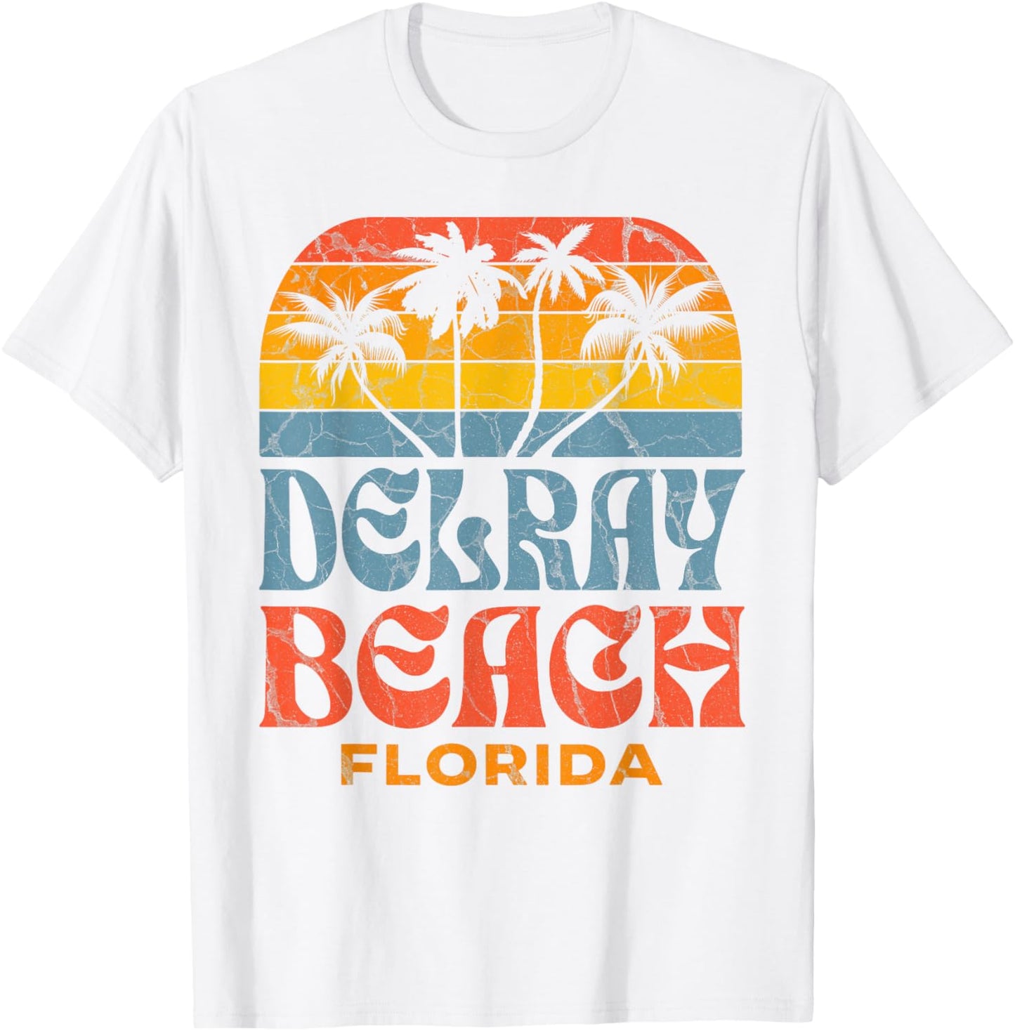 Delray Beach Men Women Kids T-Shirt - T-Shirt | White
