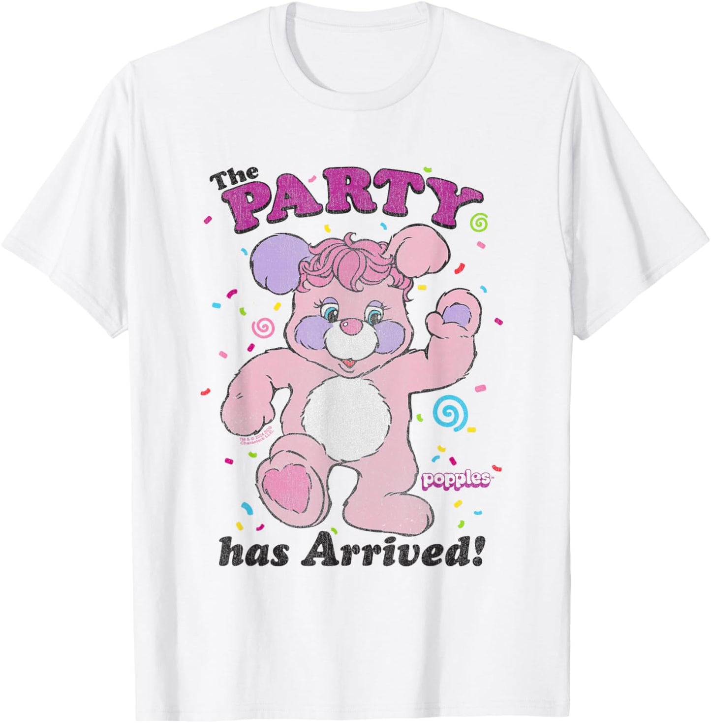 Popples The Party Is Here T-Shirt - T-Shirt | White