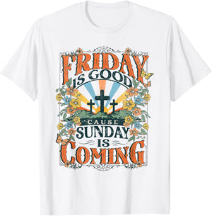 He Is Risen Jesus Christian Bible Quote Easter Good Friday T-Shirt - T-Shirt | White