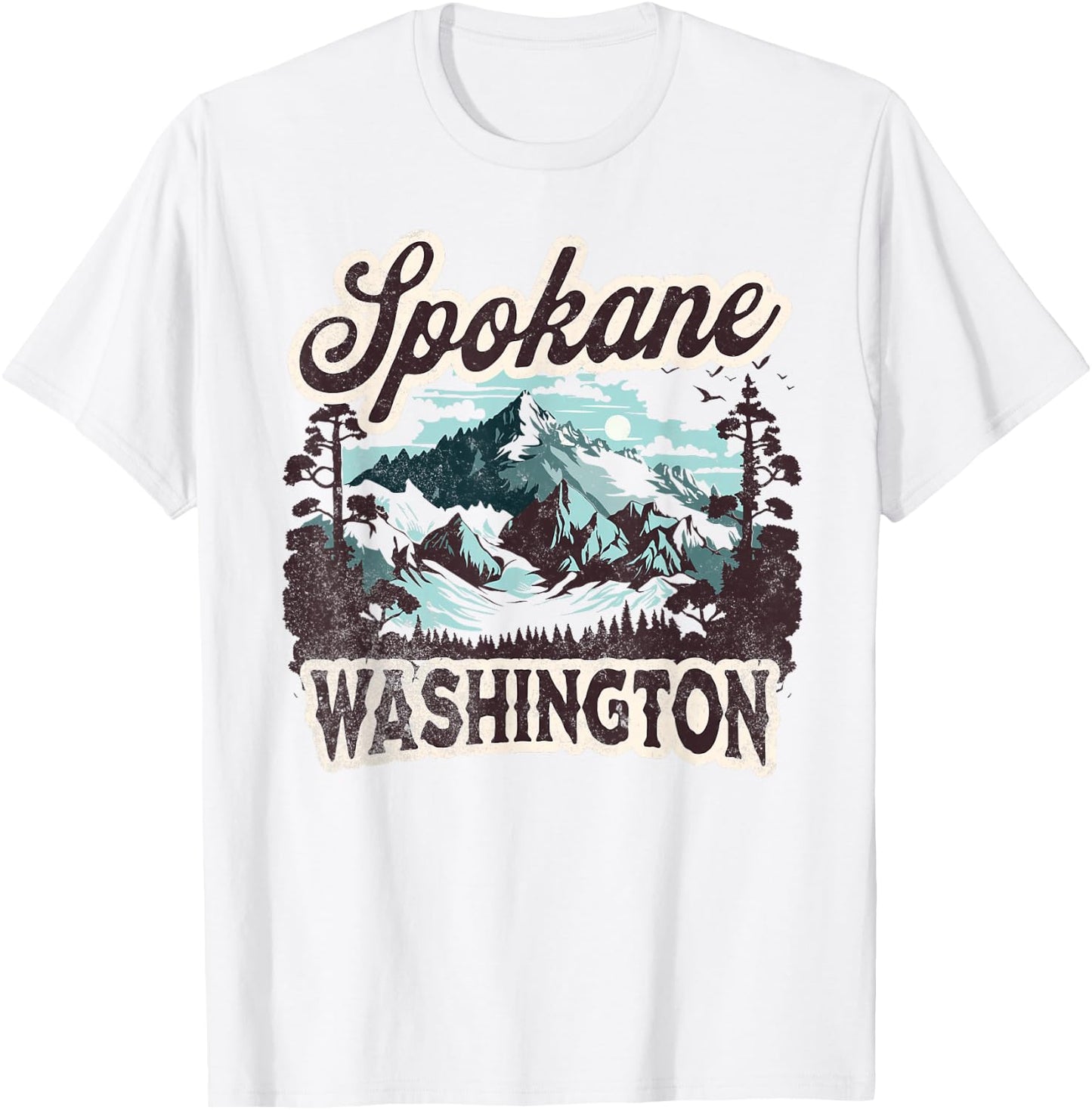 Spokane T-Shirt - T-Shirt | White