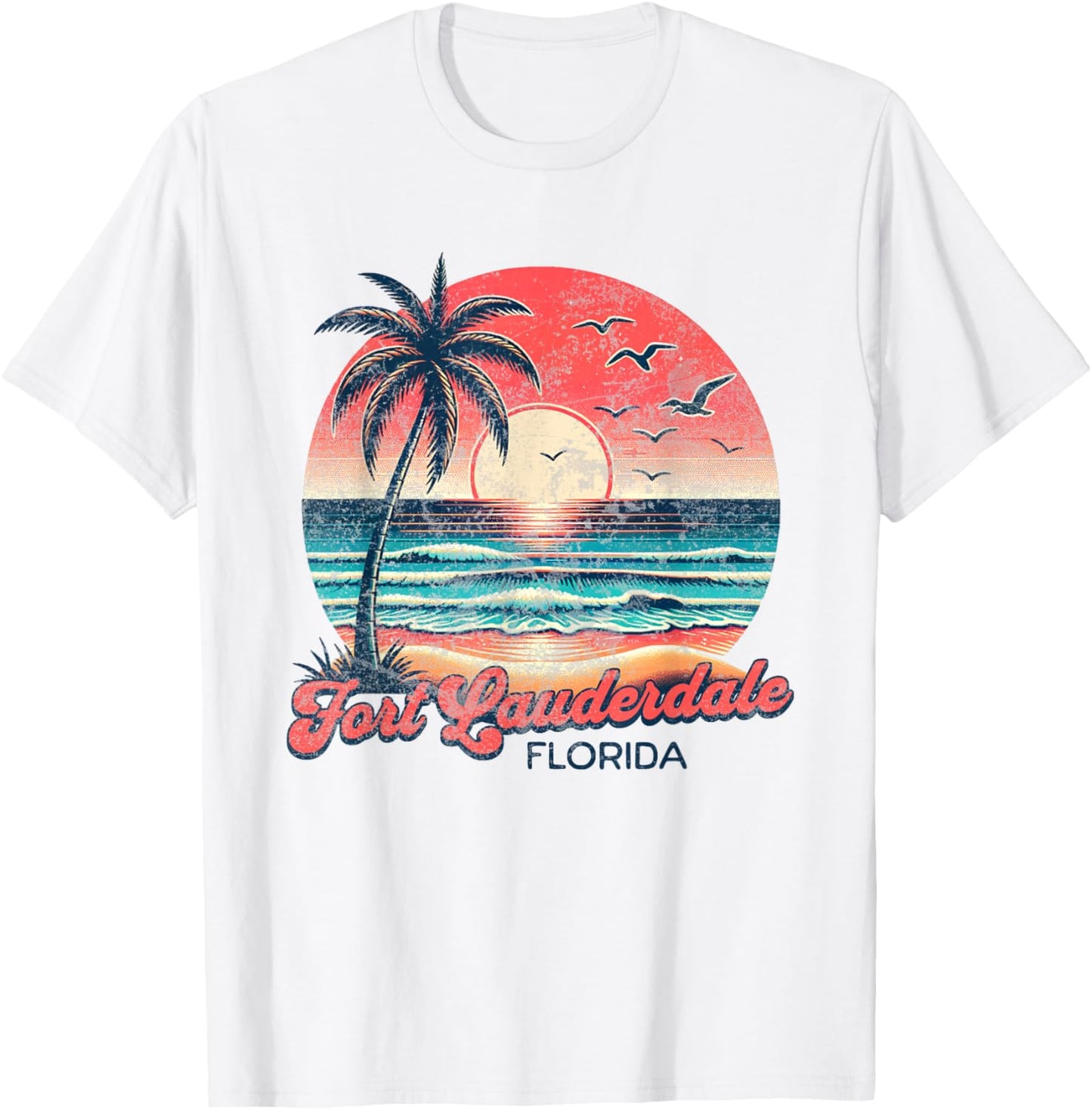 Fort Lauderdale T-Shirt - T-Shirt | White