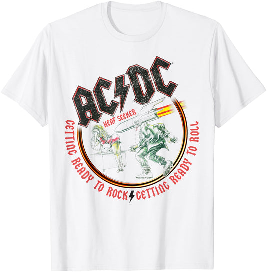 AC/DC - Getting Ready to Rock T-Shirt - T-Shirt | White