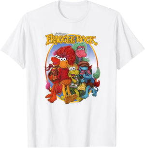 Fraggle Rock Group Hug T-Shirt - T-Shirt | White