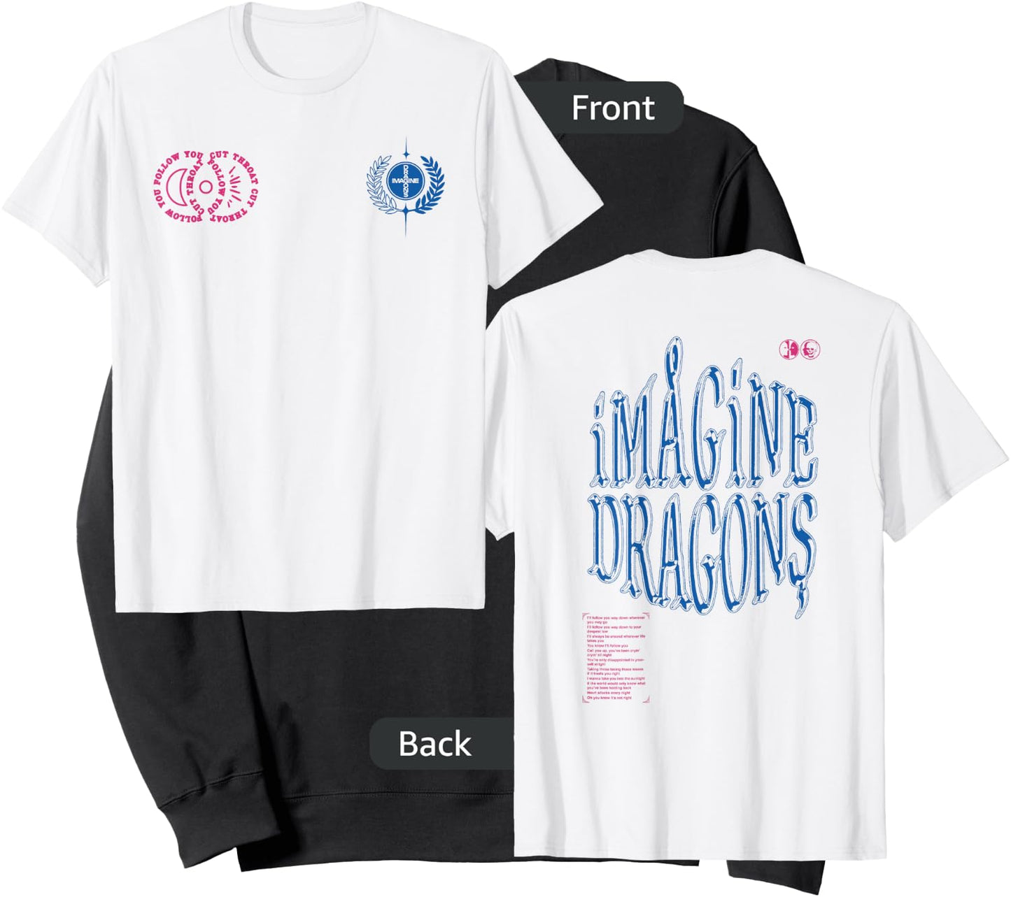 Imagine Dragons Cutthroat Symbols Sweatshirt - Sweatshirt | Black