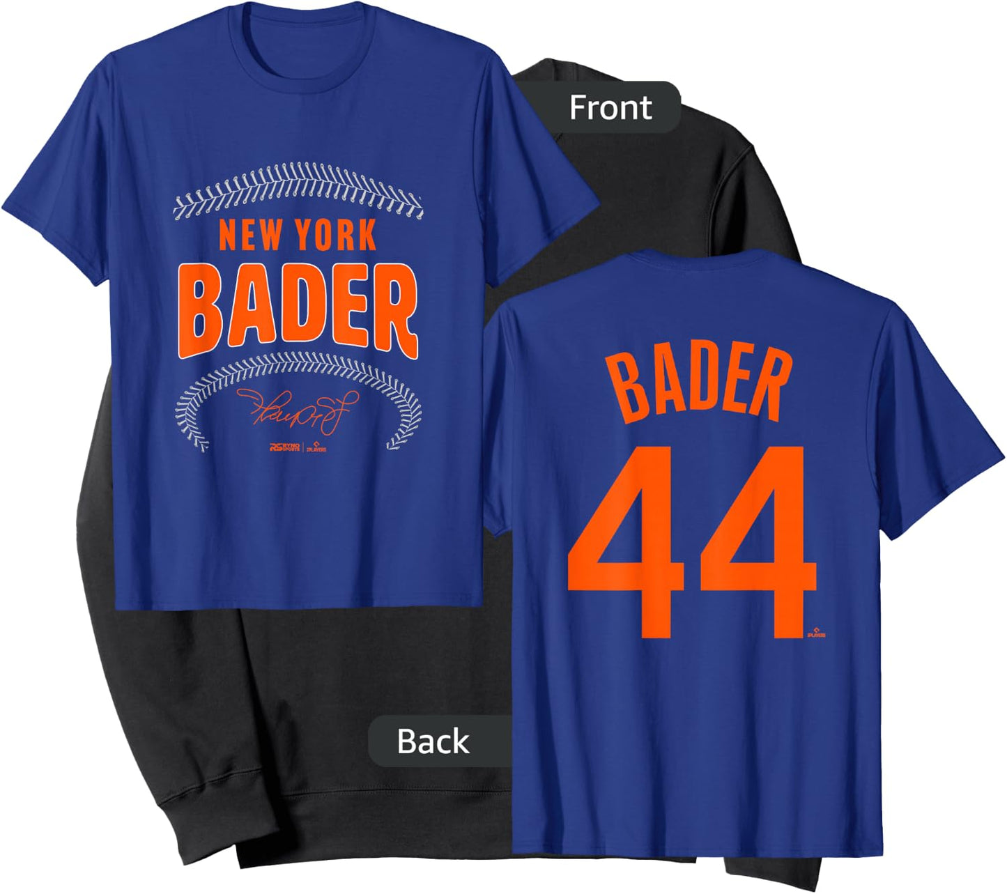 Harrison Bader New York Name & Number (Front & Back) Sweatshirt - Sweatshirt | Black