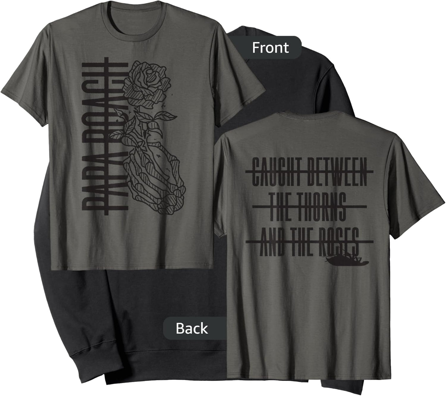 Papa Roach - Official Merchandise - Thorns Sweatshirt - Sweatshirt | Black