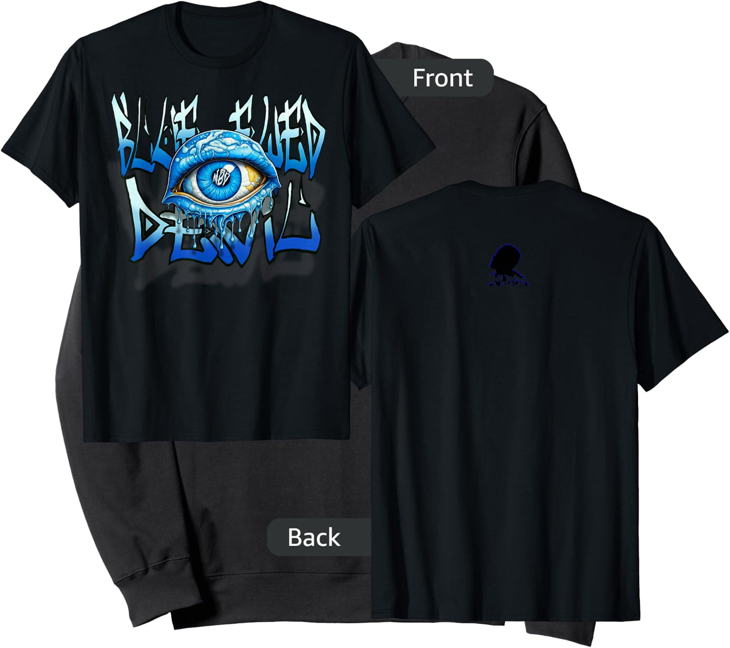 MBD Blue Eyed Devil Sweatshirt - Sweatshirt | Black