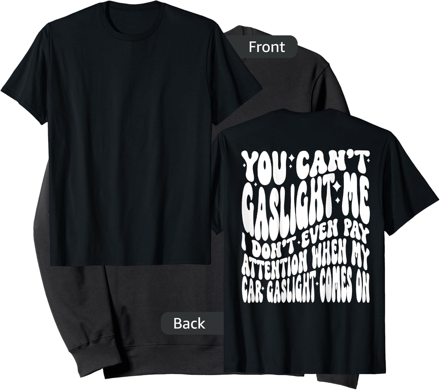 You can’t gaslight me I don’t even pay Attention when Sweatshirt - Sweatshirt | Black