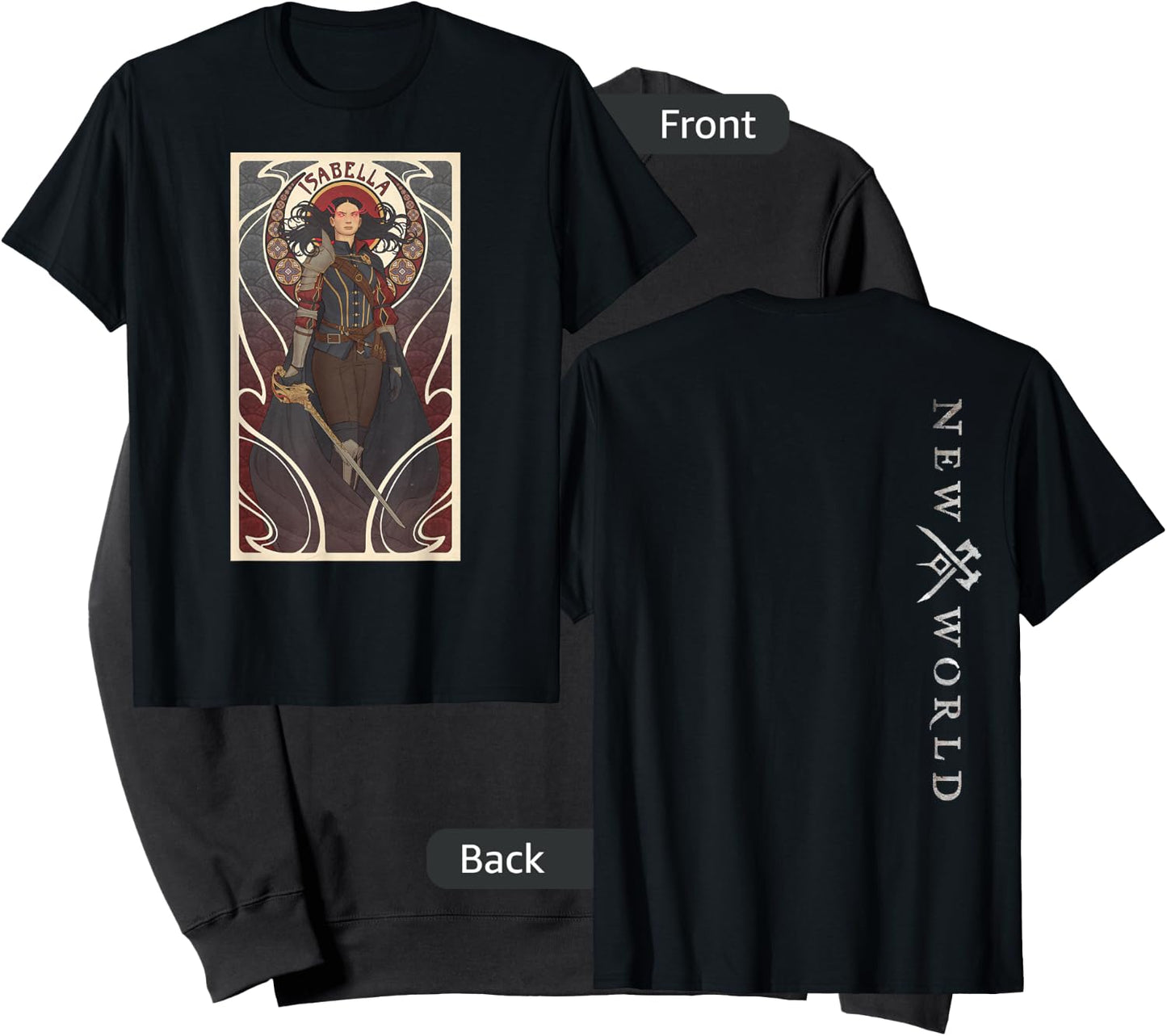 New World Isabella Sweatshirt - Sweatshirt | Black