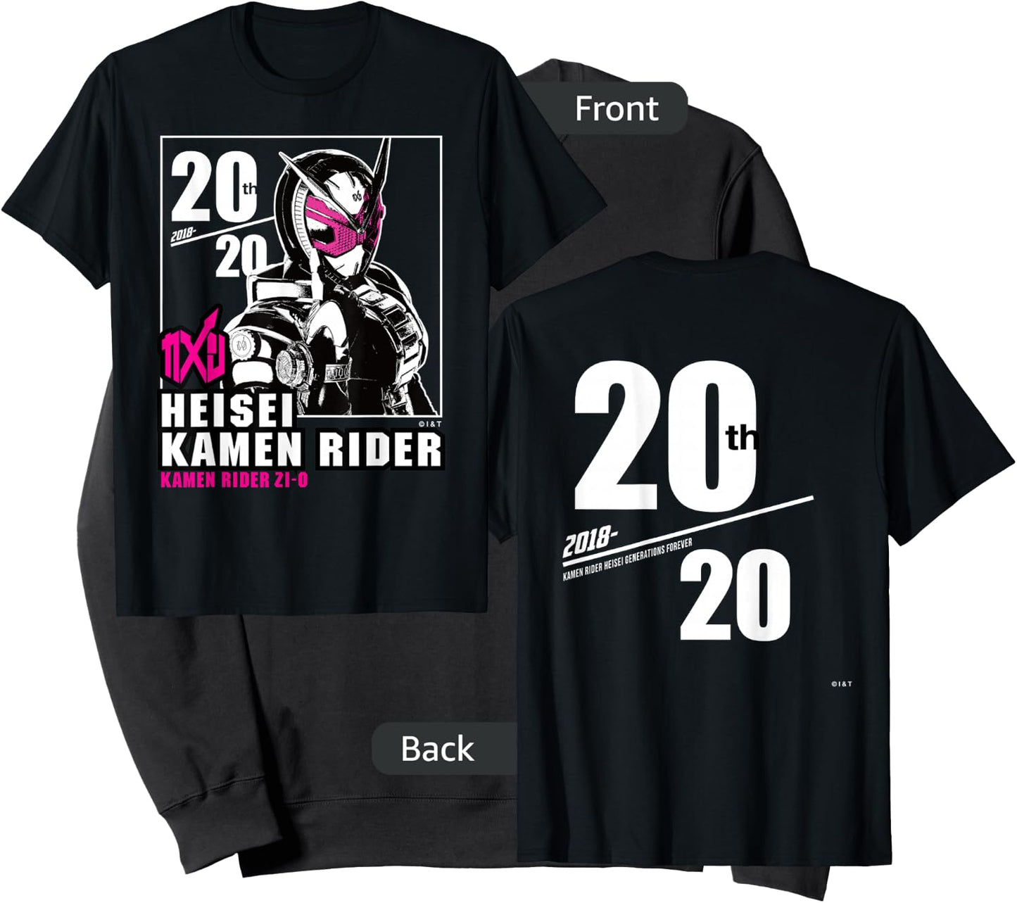 Kamen Rider Zi-O Heisei Rider Anniversary Sweatshirt - Sweatshirt | Black