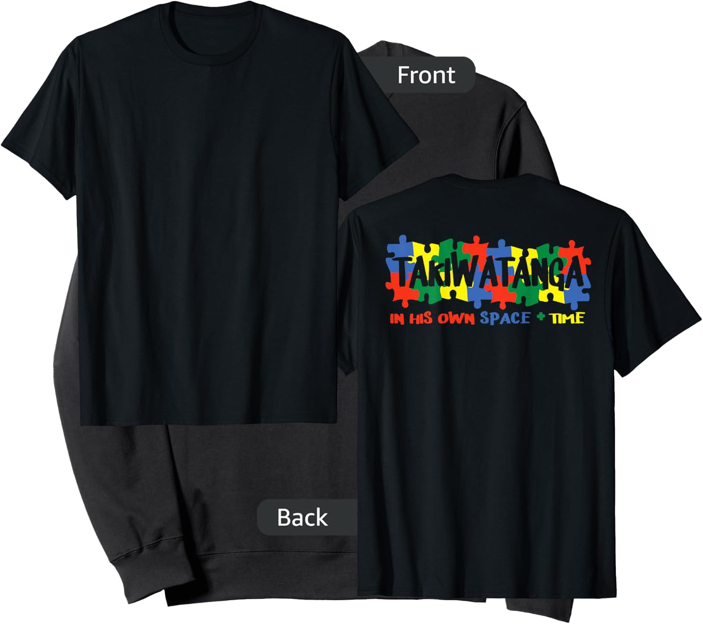 Maori Takiwatanga Definition Gift Autism Awareness Sweatshirt - Sweatshirt | Black