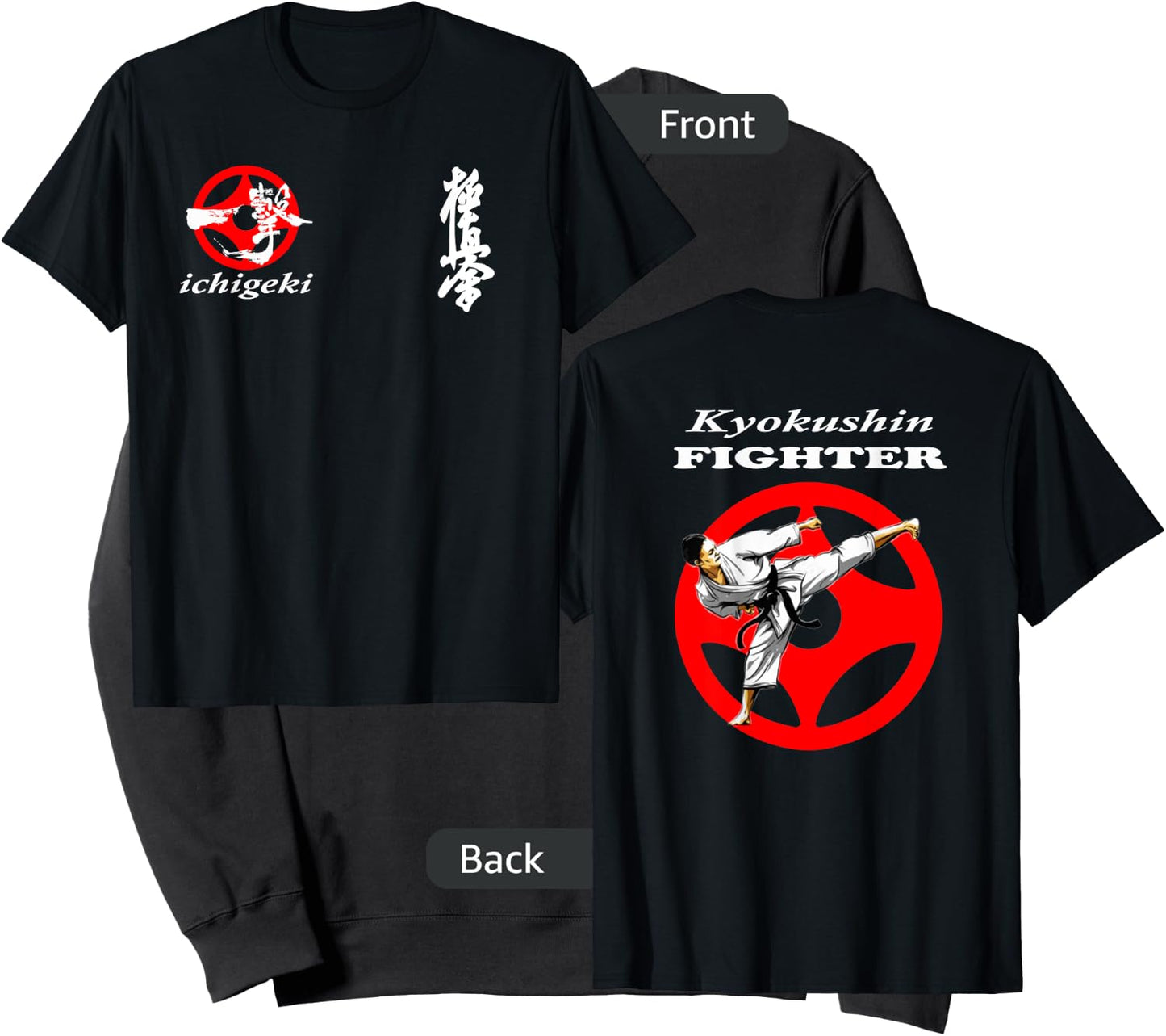 kyokushin karate kyokushinkai Oyama training sparring gym gi Sweatshirt - Sweatshirt | Black