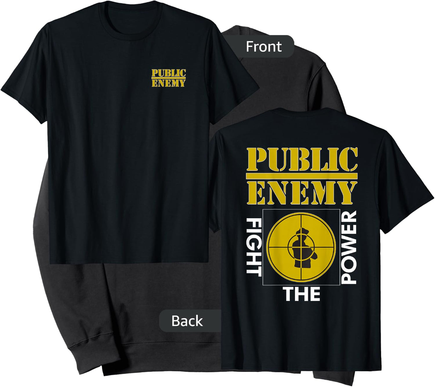 Public Enemy Official Fight The Power Sweatshirt - Sweatshirt | Black