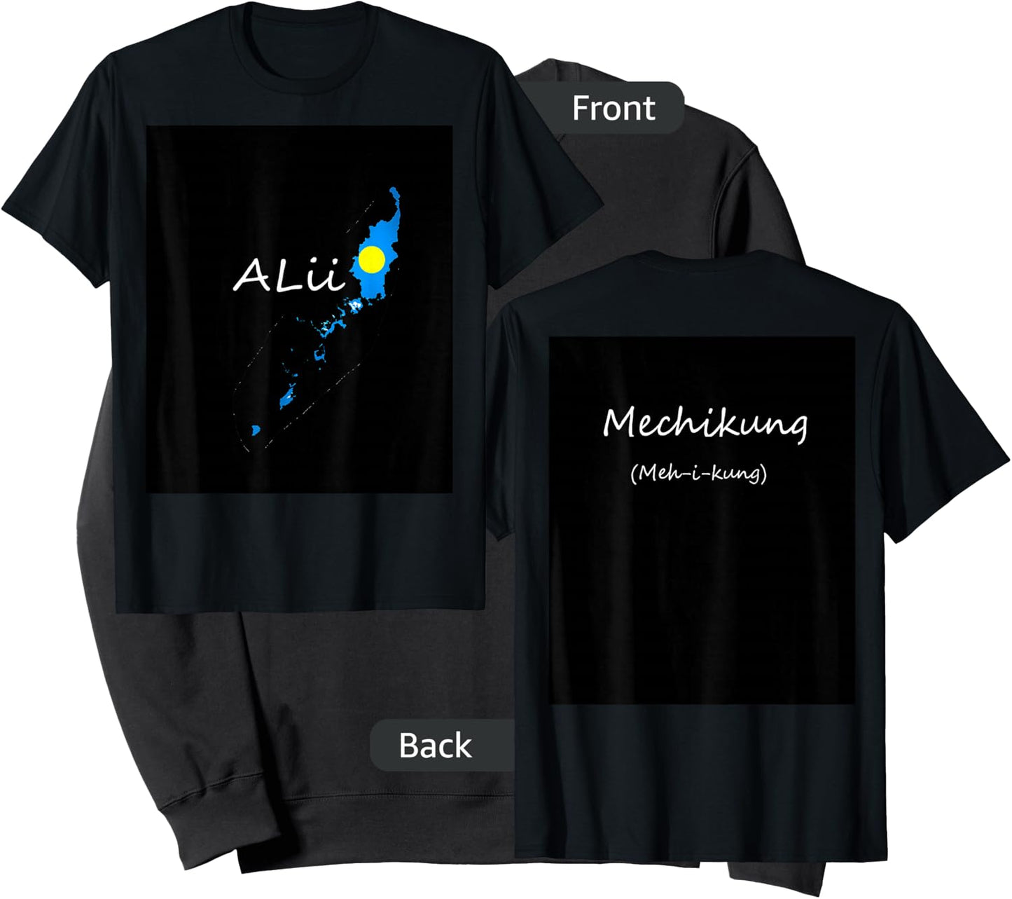 Language of Palau Sweatshirt - Sweatshirt | Black