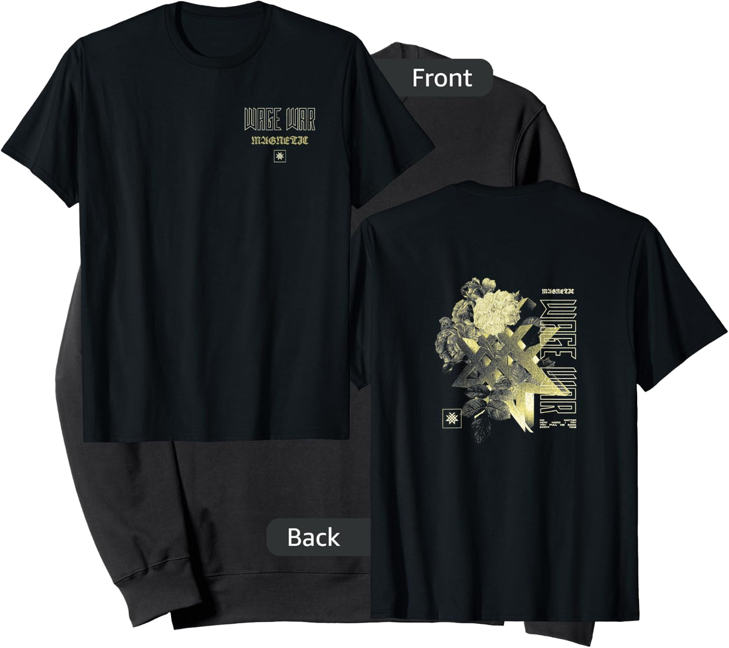 Wage War - Flower Waffle Sweatshirt - Sweatshirt | Black