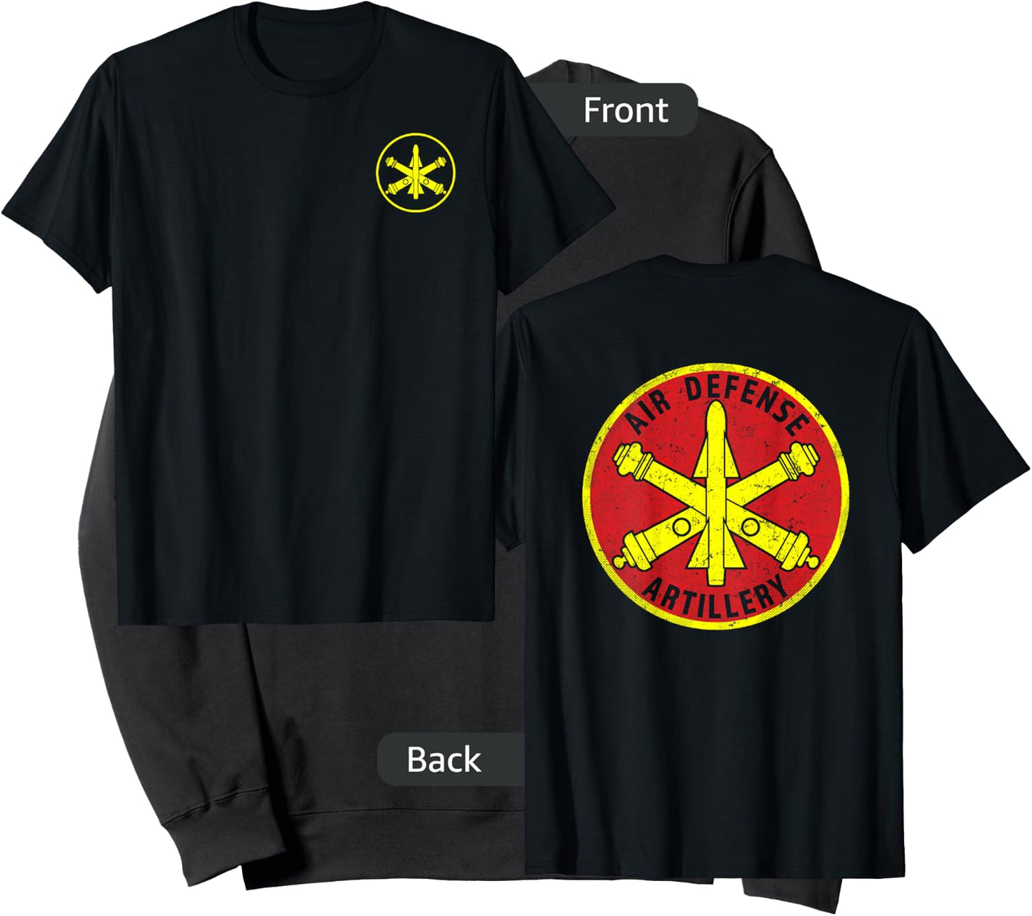 Air Defense Artillery branch insignia - Fort Sill Sweatshirt - Sweatshirt | Black
