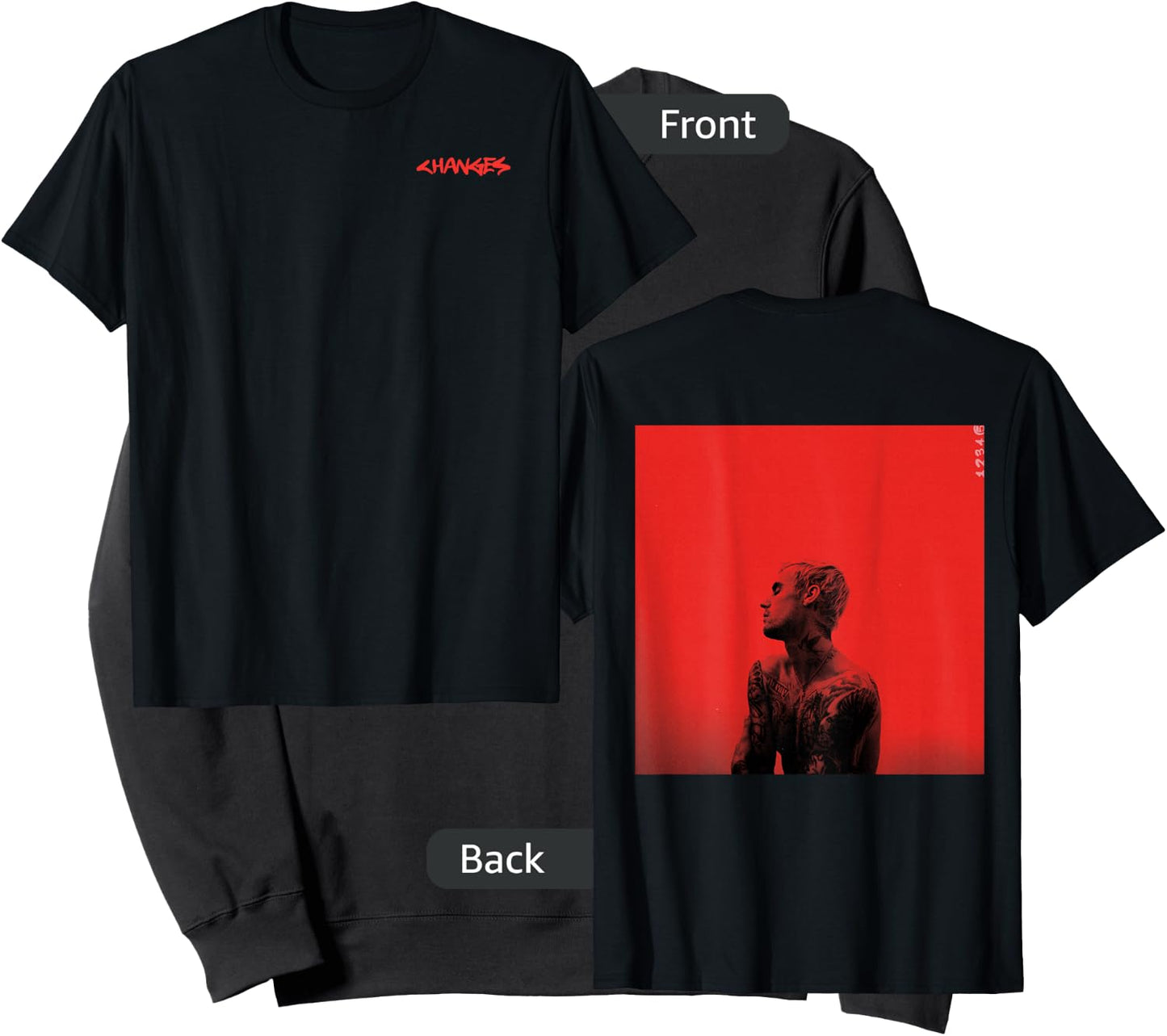 Justin Bieber Changes Cover Sweatshirt - Sweatshirt | Black