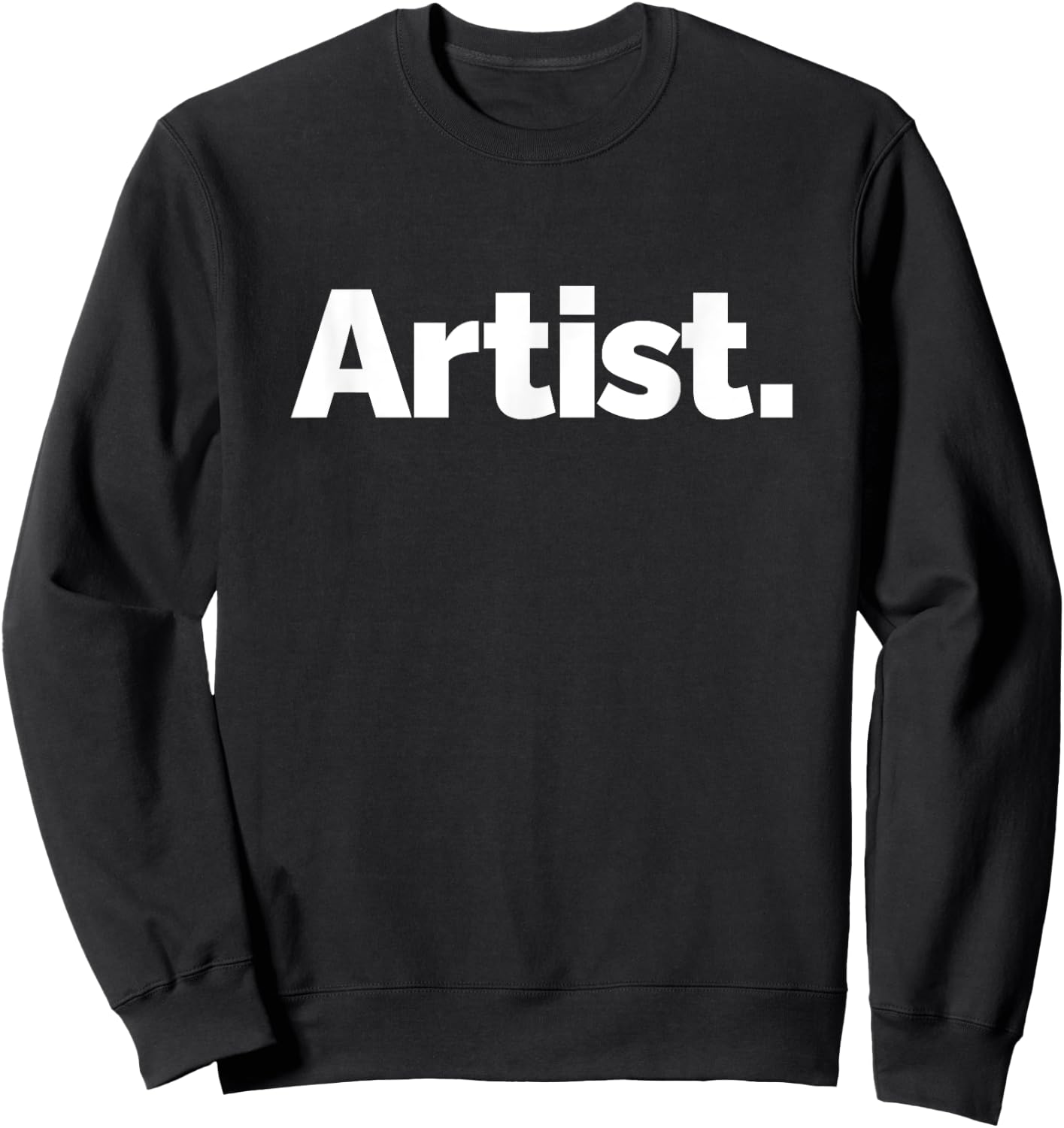 Artist on it Design -Kids Modern Black Sweatshirt - Sweatshirt | Black