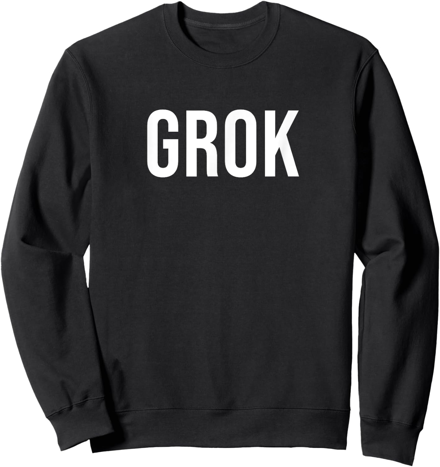 Grok Sweatshirt - Sweatshirt | Black