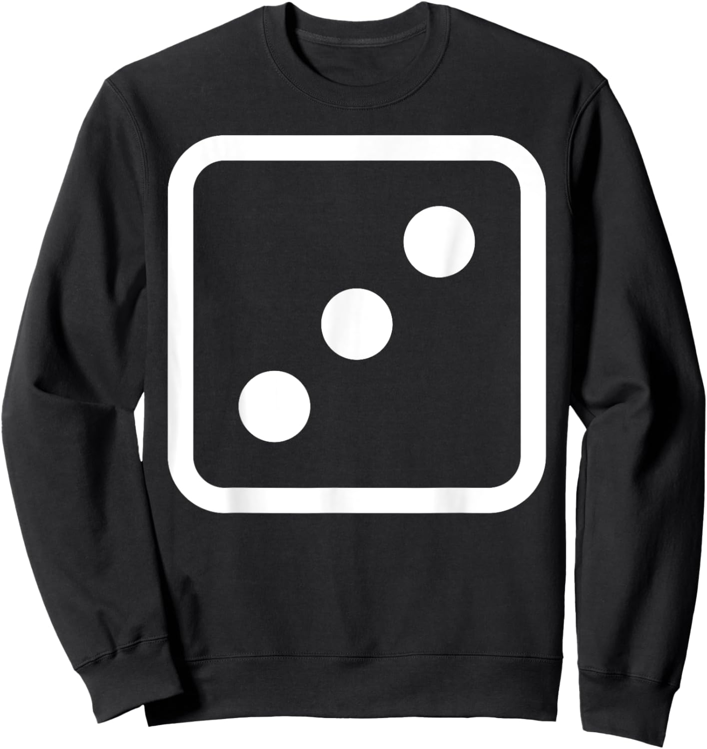 3 Dice And Three Dice Costume Sweatshirt - Sweatshirt | Black