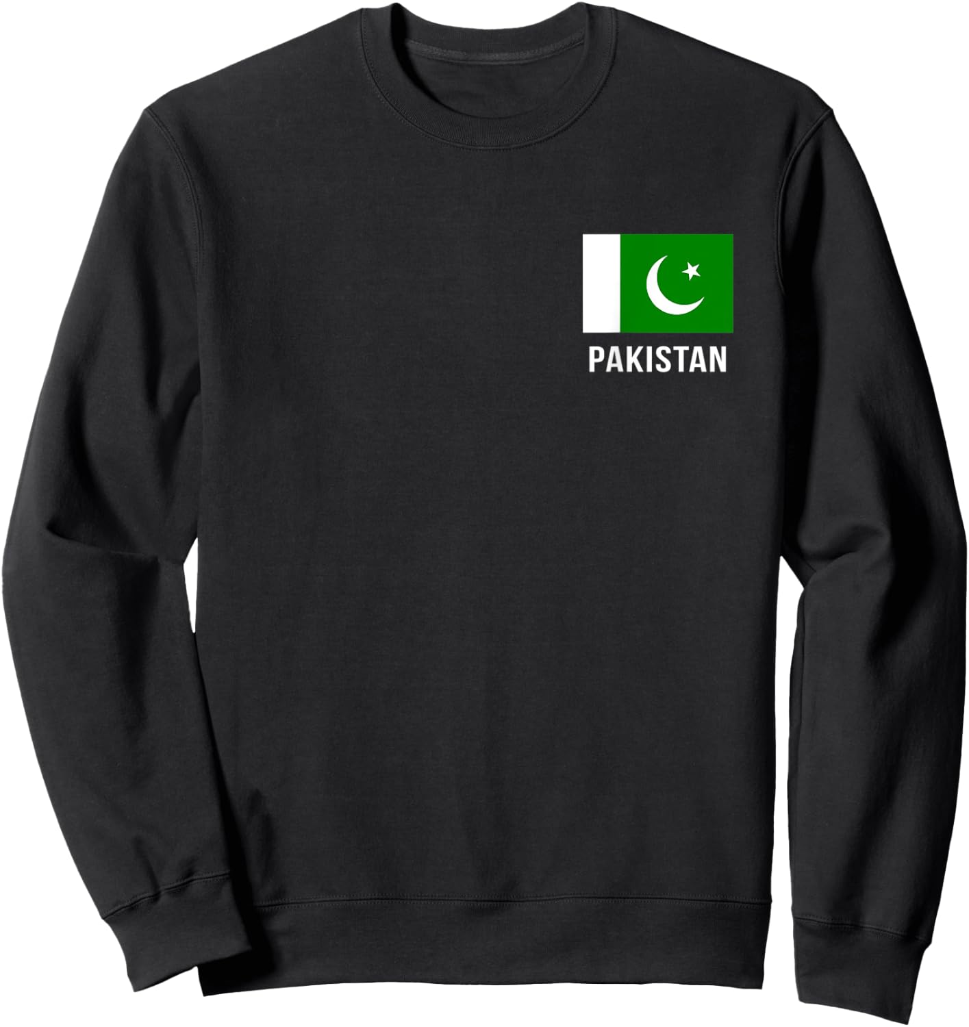 Pakistan Flag Shirt | Pakistani Sweatshirt - Sweatshirt | Black