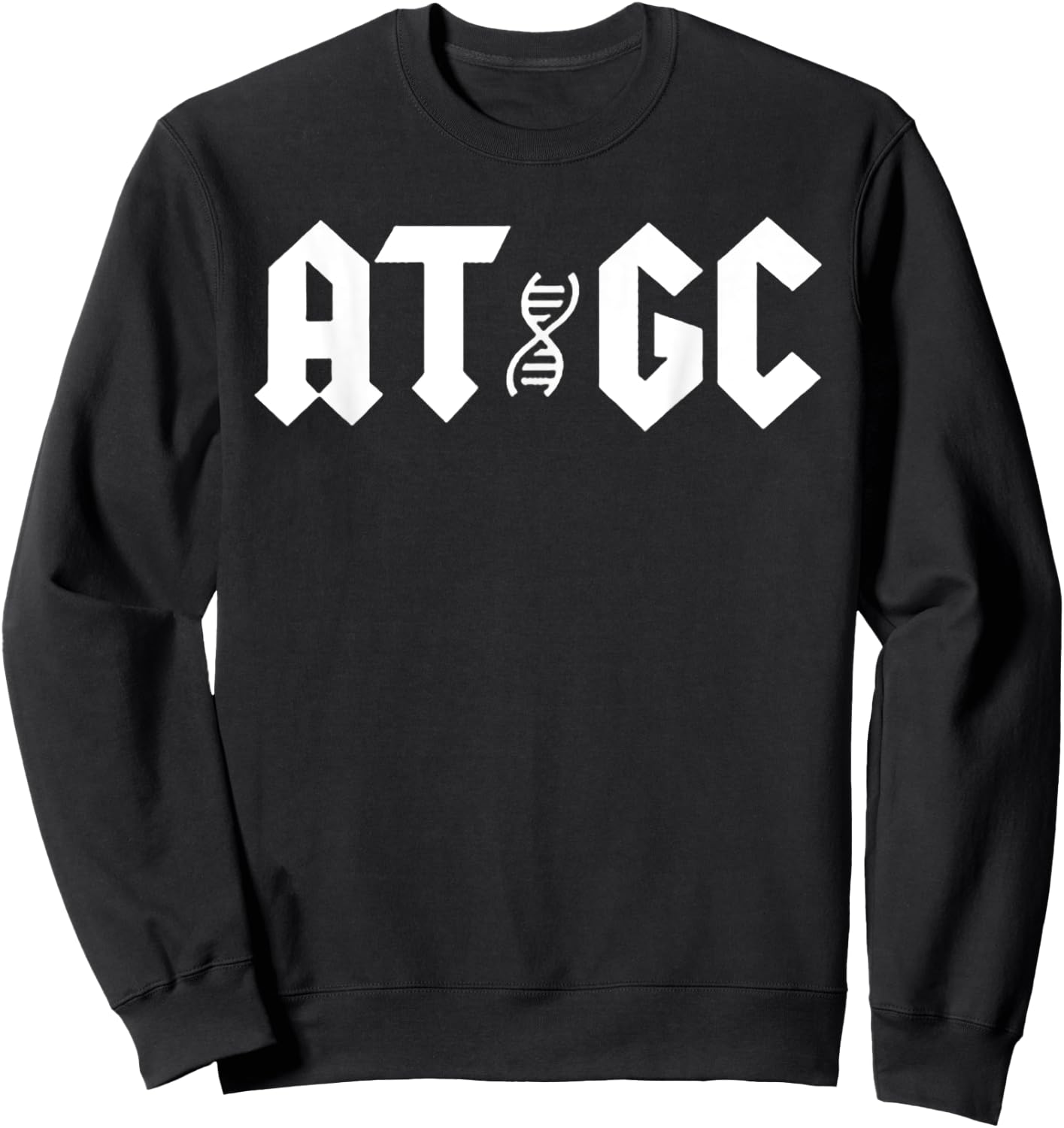 AT GC DNA Science Sweatshirt - Sweatshirt | Black