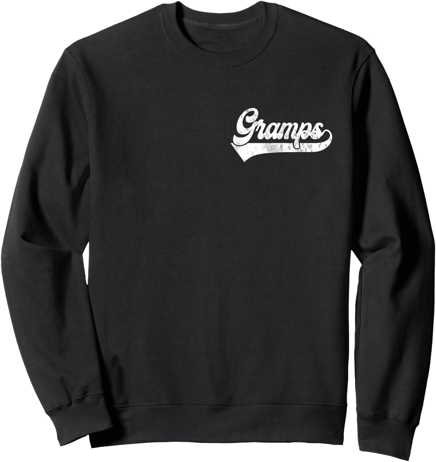 Gramps Vintage Retro Father's Day for Papa Grandpa Sweatshirt - Sweatshirt | Black