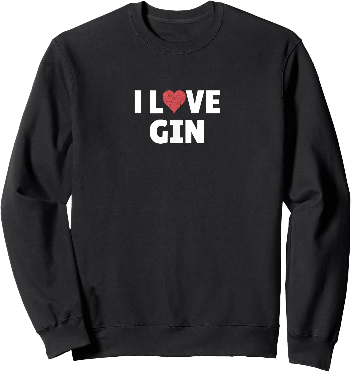 I Love Gin Sweatshirt - Sweatshirt | Black
