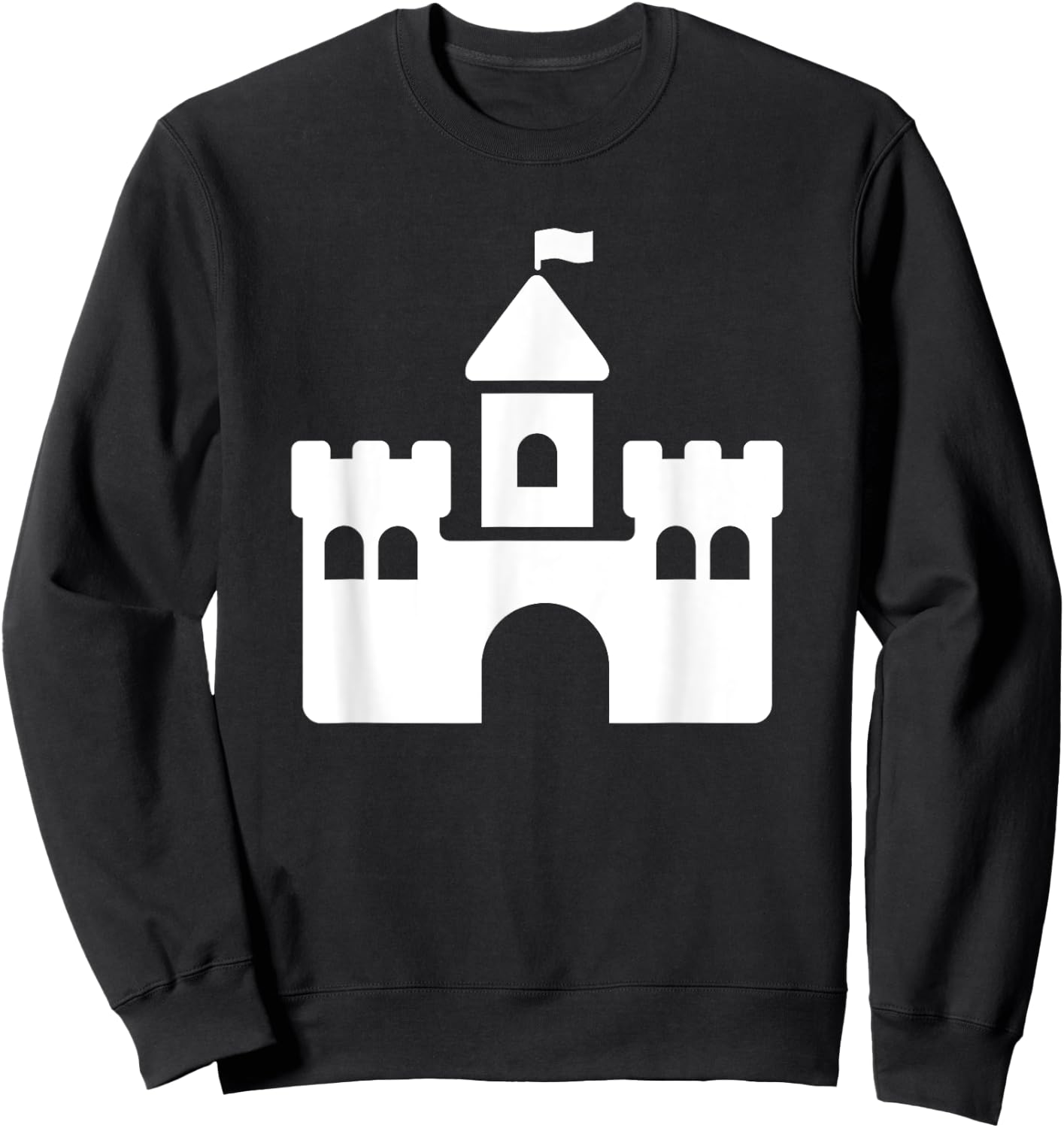 Castle Sweatshirt - Sweatshirt | Black