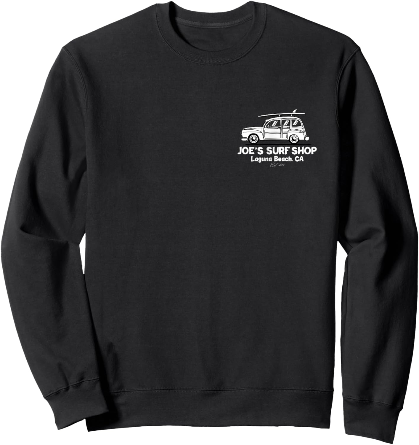 Joe's Surf South County Crusin Logo Graphic Sweatshirt - Sweatshirt | Black