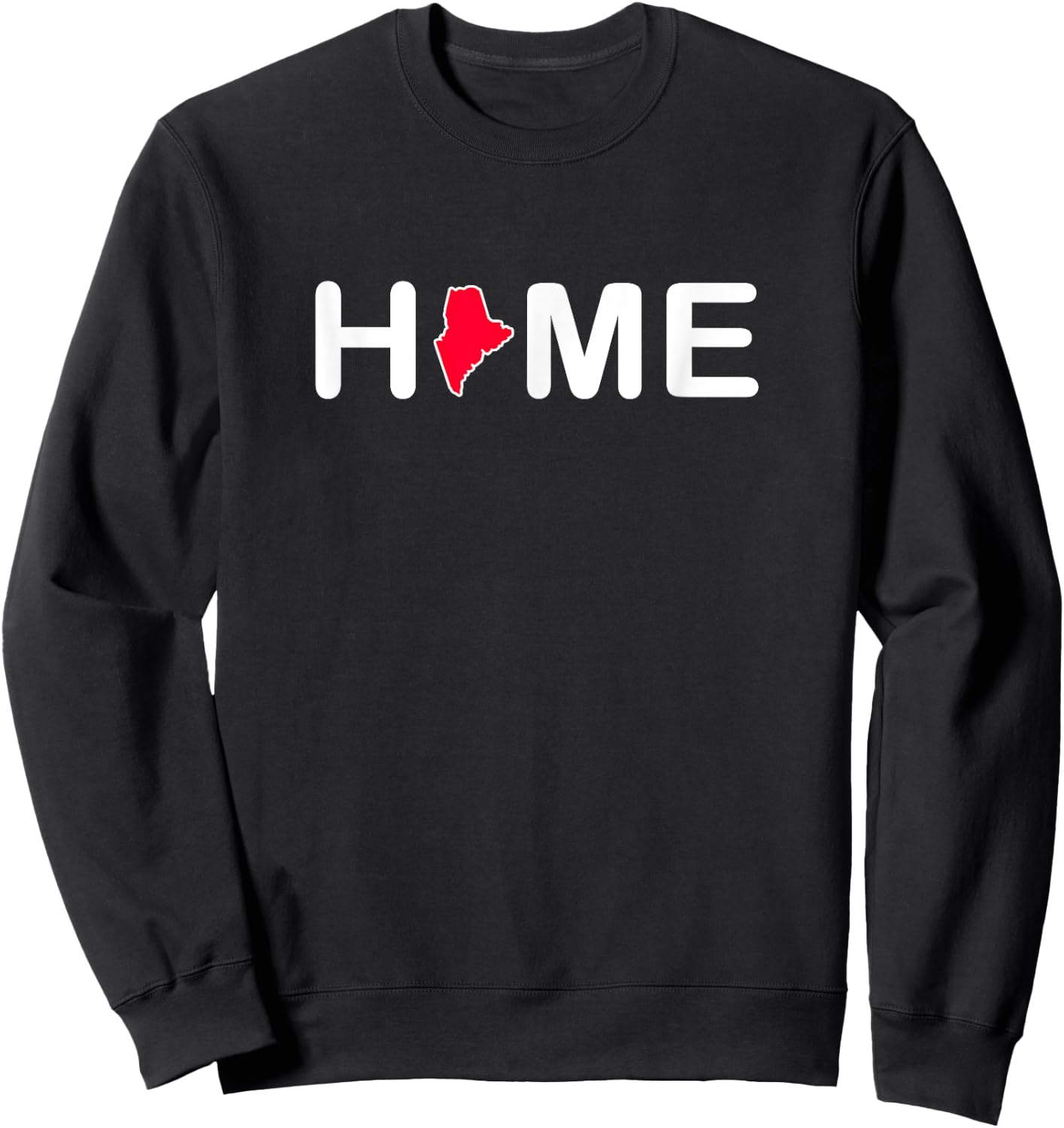 MAINE - Home State - Classic Sweatshirt - Sweatshirt | Black