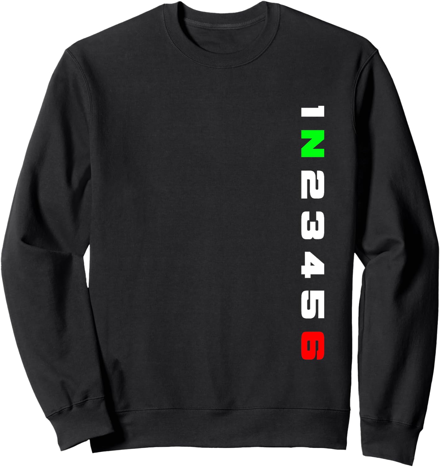 Motorcycle Shift Biker Sweatshirt - Sweatshirt | Black