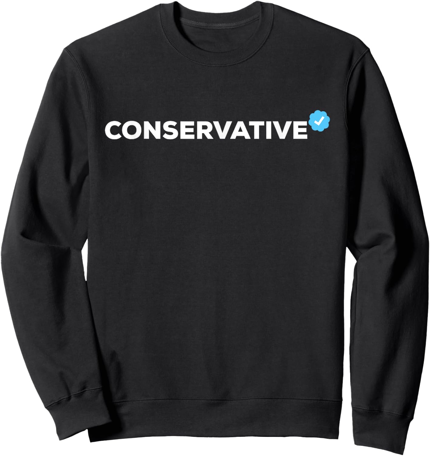 Verified Conservative Sweatshirt - Sweatshirt | Black